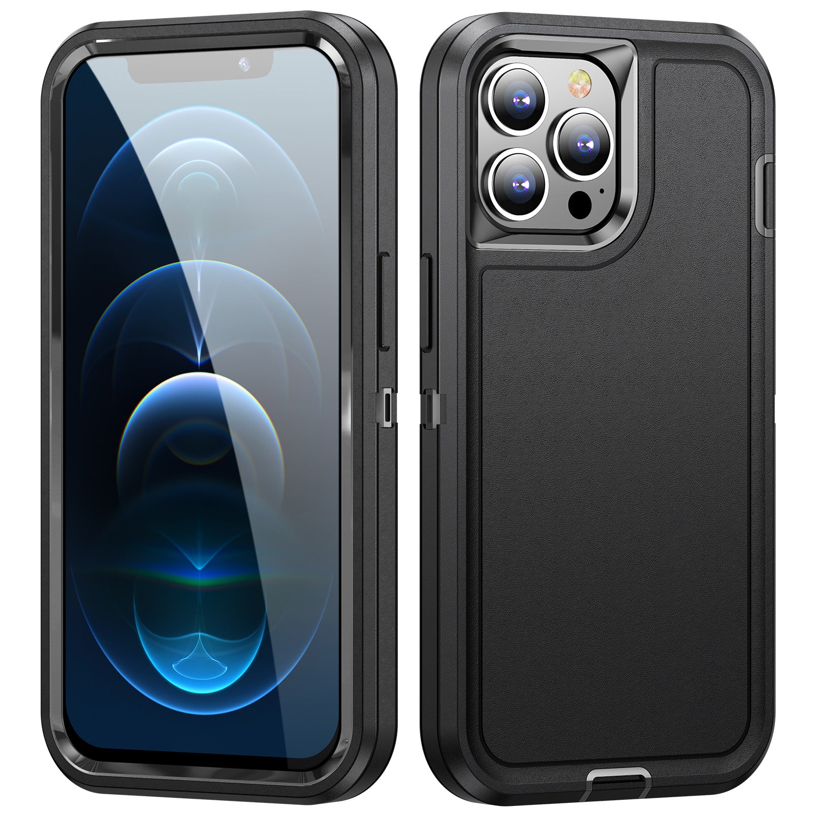 For iPhone 12 12 Pro Anti-Scratch Case TPU+PC Drop Protection Phone Cover For iPhone 12 12 Pro Anti-Scratch Case TPU+PC Drop Protection Phone Cover